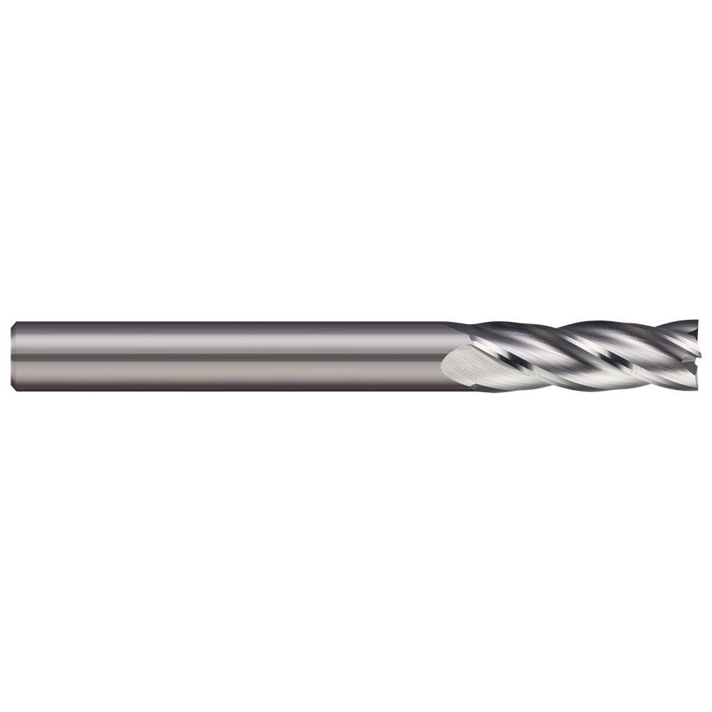 4 Flute 9/32 Diameter 3-1/2 Overall Length Coated Kodiak Cutting Tools KODIAK134616 USA Made Solid Carbide End Mill 3/8 Shank 11/16 Length of Cut Double End