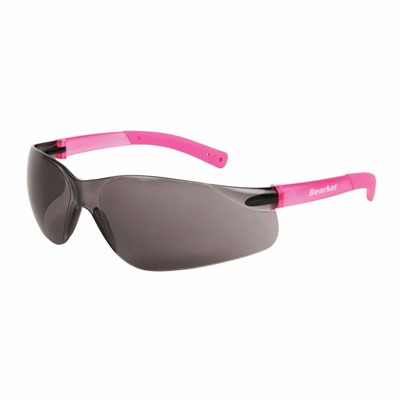 BEARKAT 2 SMALL, PINK TEMPLES GRAY LENS