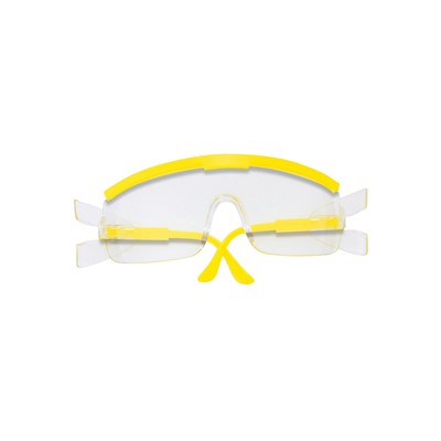 ZX PLUS CHARTREUSE FRAME CLEAR LENS