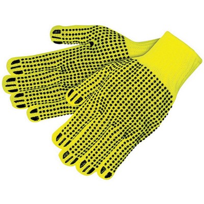 HEAVY WEIGHT 2-SIDED DOT, HI VIS YELLOW